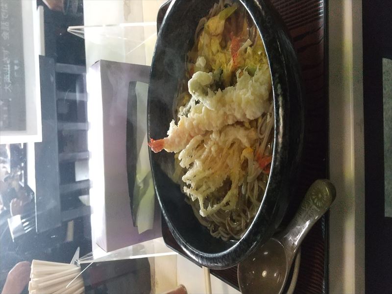 天とじ蕎麦