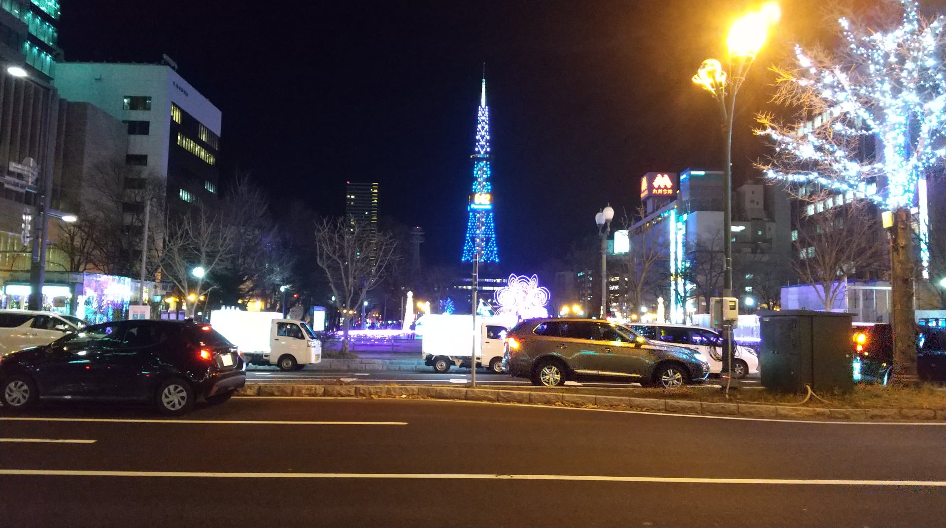 イルミネーション テレビ塔