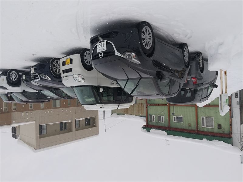 クリニックの駐車場