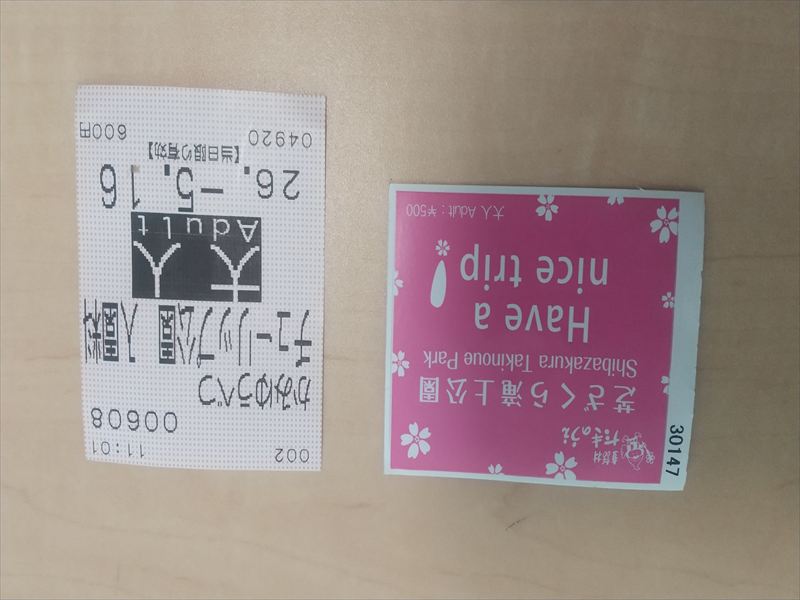 チューリップ 芝桜 チケット