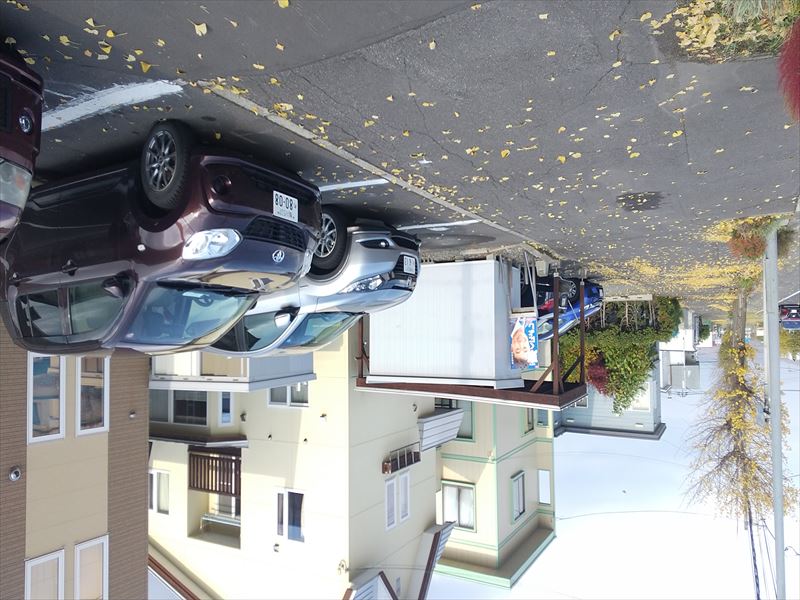マンションから見た