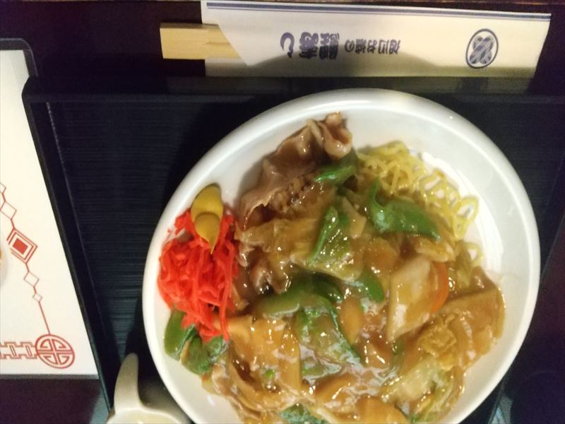 3日 五目あんかけ焼きそば