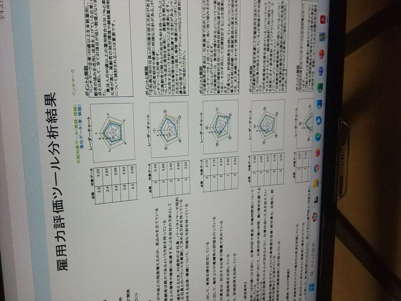 企業診断 結果分析