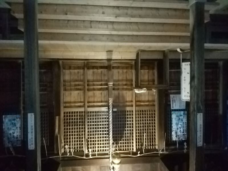 夜の神居神社
