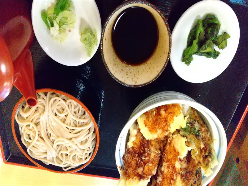 そば天 天丼セット
