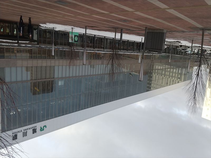 24日の旭川駅