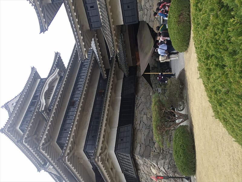 松本城 入口
