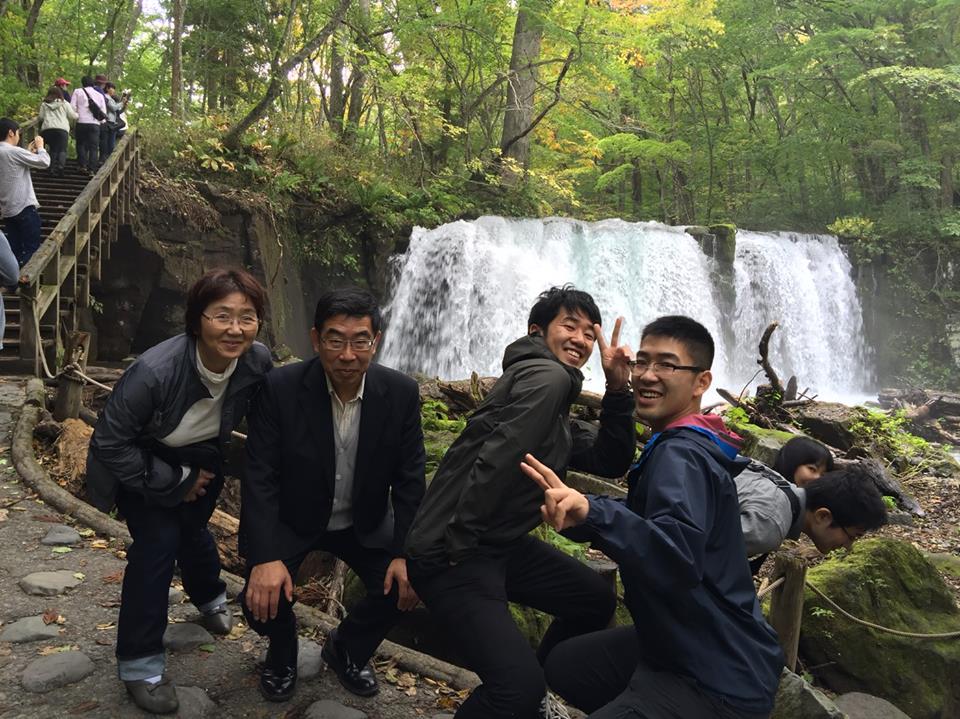 集合写真 滝