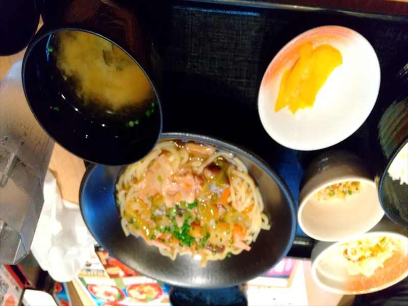 焼きそば 定食