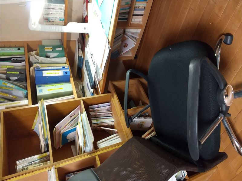 我が家の書斎コーナー