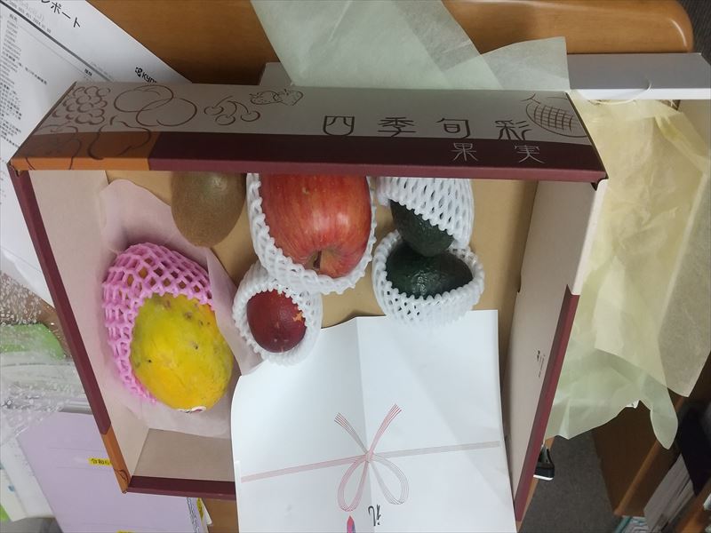 豪華なフルーツ