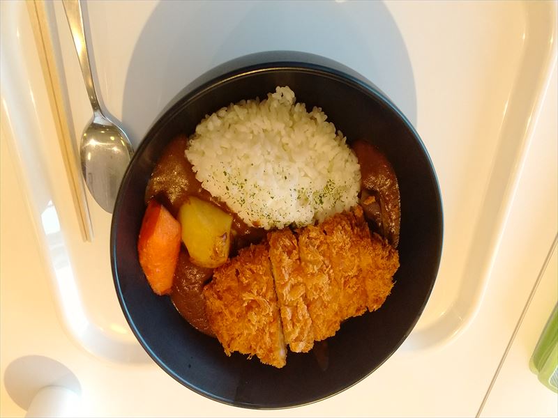 遠軽 カツカレー