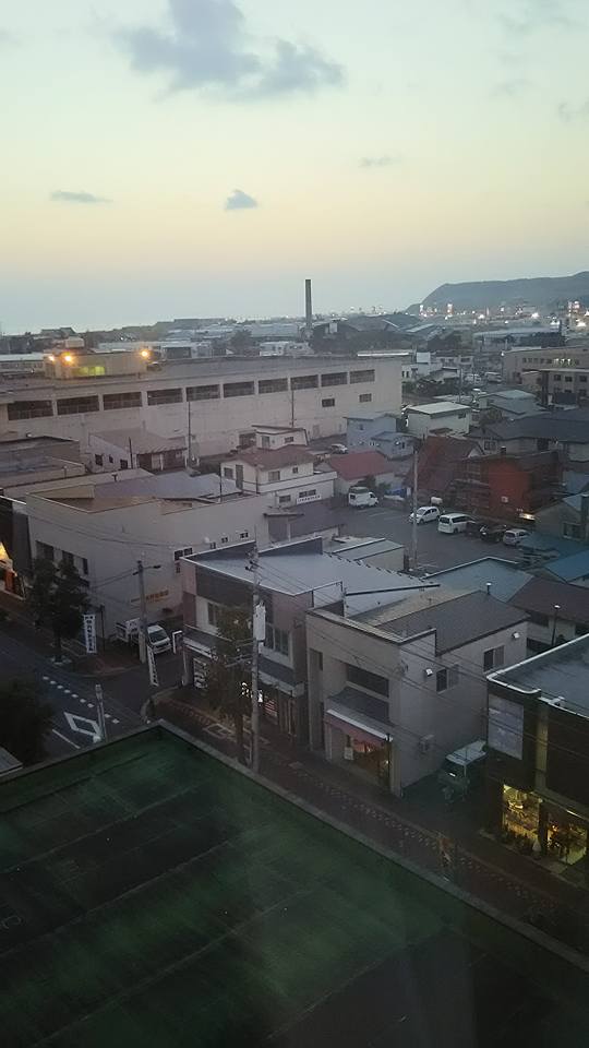 窓から見える景色