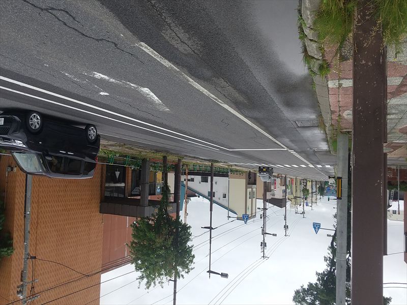 10日 士別市シャッター通り