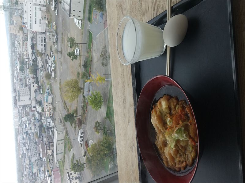 滝川市 天ぷらそば・ゆで卵