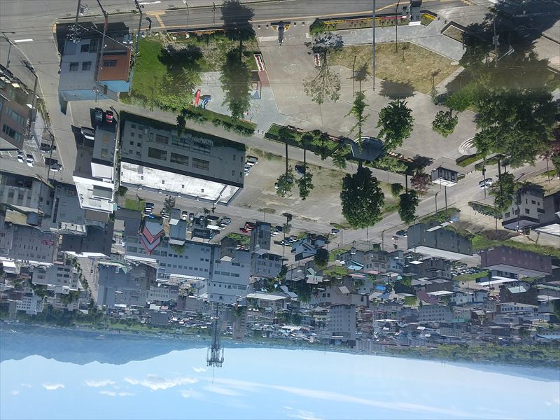 9日 滝川市役所11階からの眺め