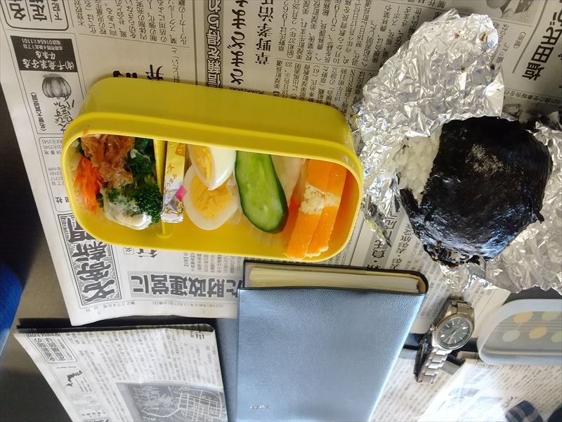 22日 家内の弁当