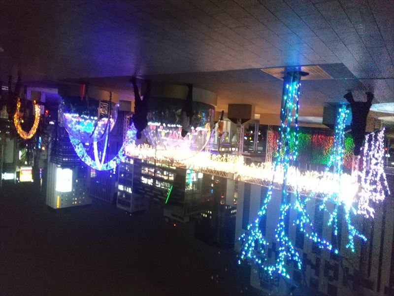 25日札幌駅 いるミネーション